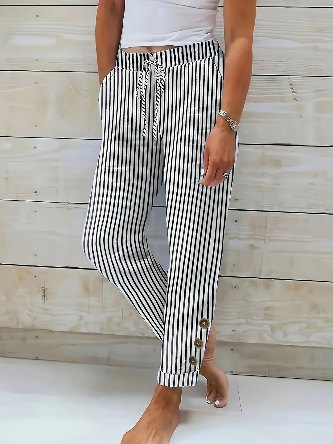 Lena - Stretch Waist Trouser