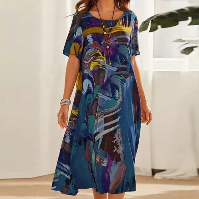 Helen - a colorful dress