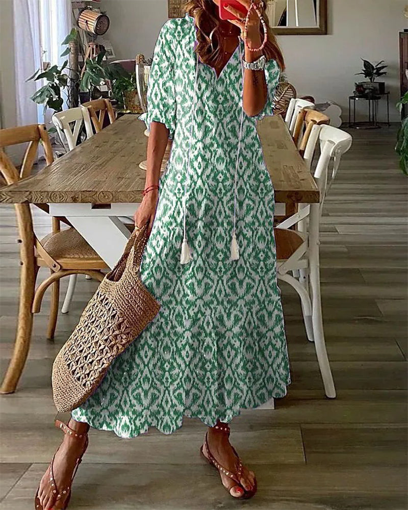SOPHIA | BOHO VINTAGE SUMMER DRESS