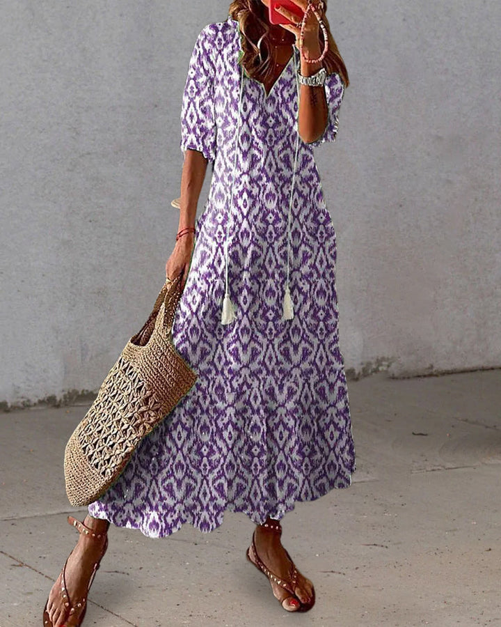 SOPHIA | BOHO VINTAGE SUMMER DRESS