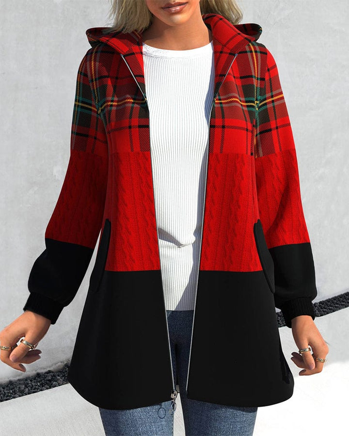Checked Jacket for Women