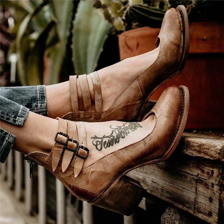Amanda™ | Chic and Cozy Ankle Boots