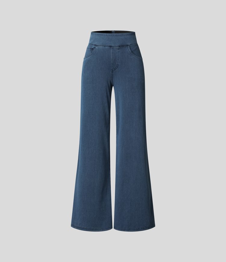 Evie | Comfy Elastic High-Waisted Pants