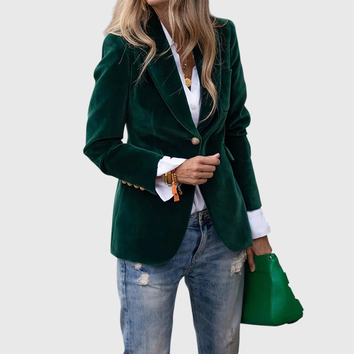 Miranda - Velvet Blazer
