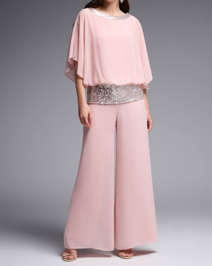 Naomi - Elegant, loose-fitting two-piece set