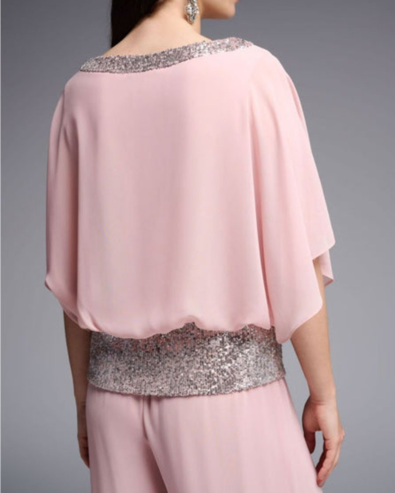 Naomi - Elegant, loose-fitting two-piece set