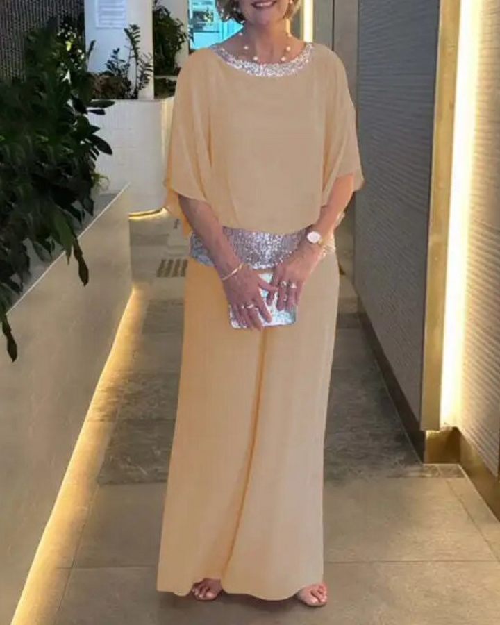 Naomi - Elegant, loose-fitting two-piece set