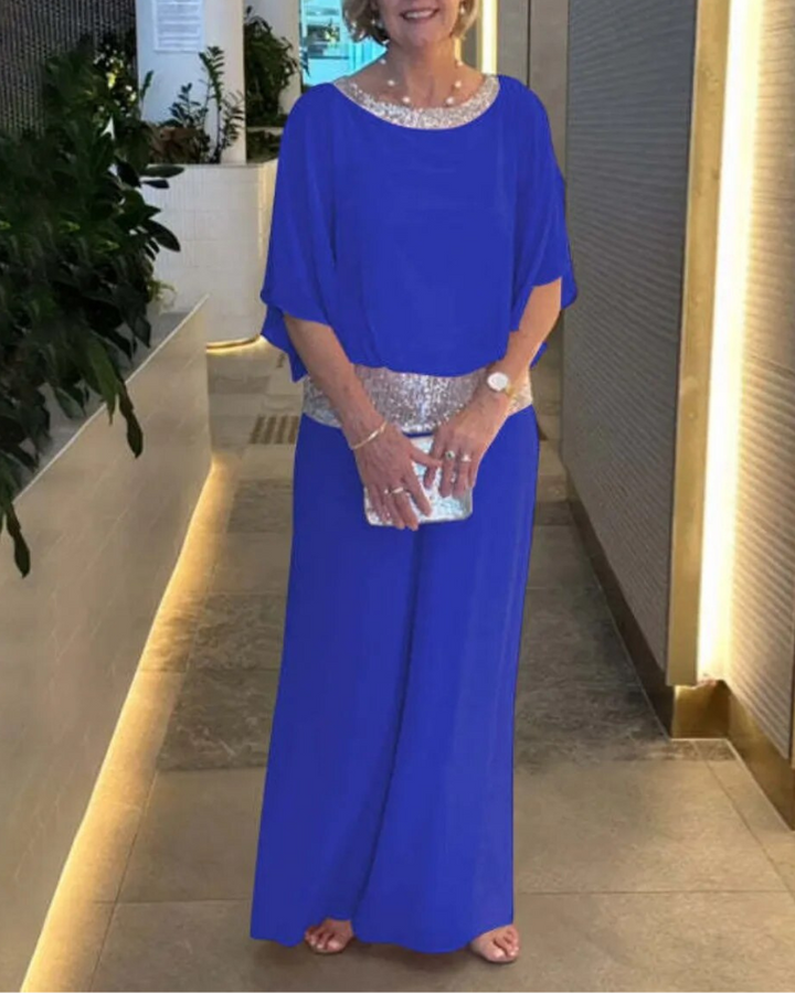 Naomi - Elegant, loose-fitting two-piece set
