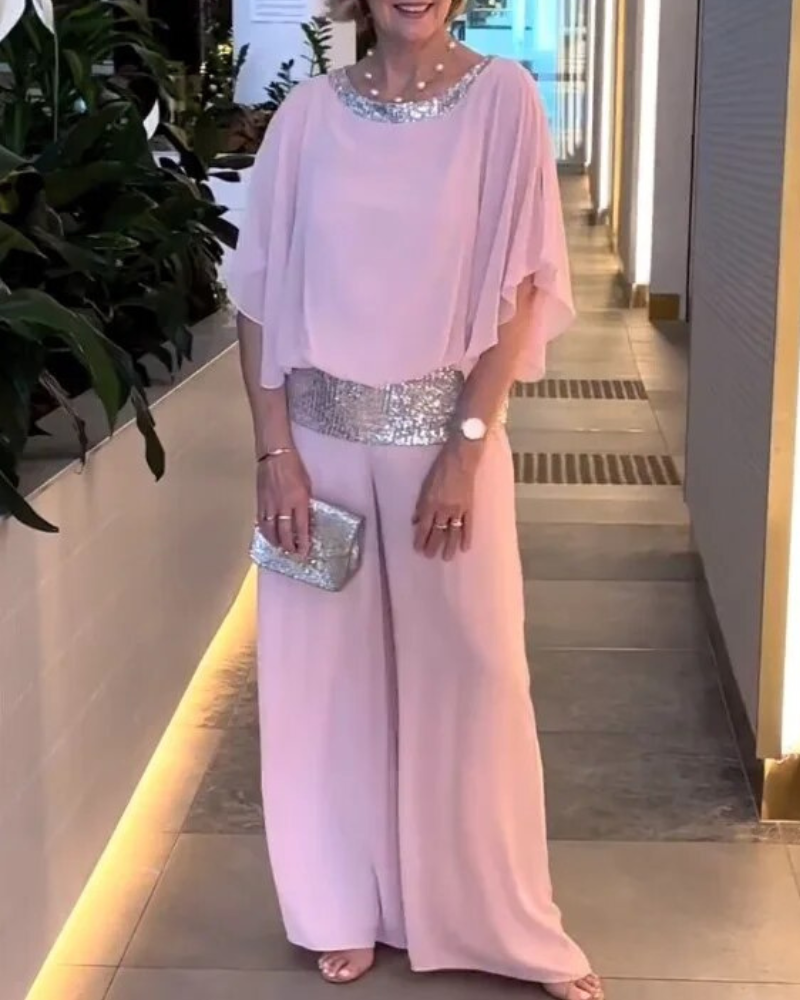 Naomi - Elegant, loose-fitting two-piece set