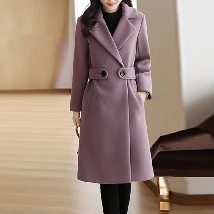 Talia | Belted Elegance Coat