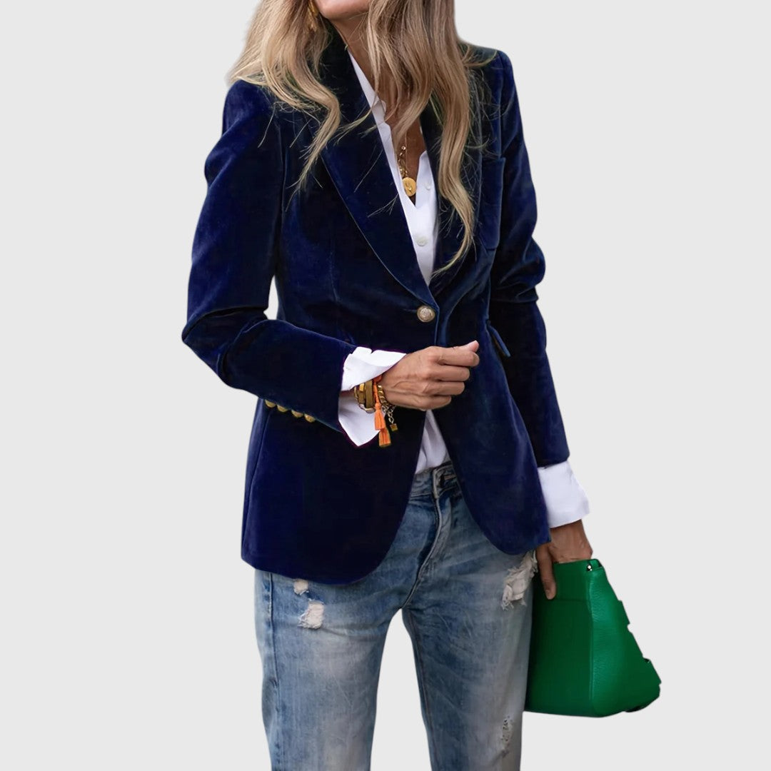 Miranda - Velvet Blazer