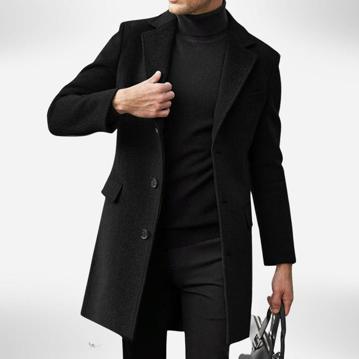 Harvey™ - Elegant Long Men's Coat