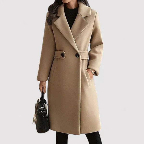 Talia | Belted Elegance Coat