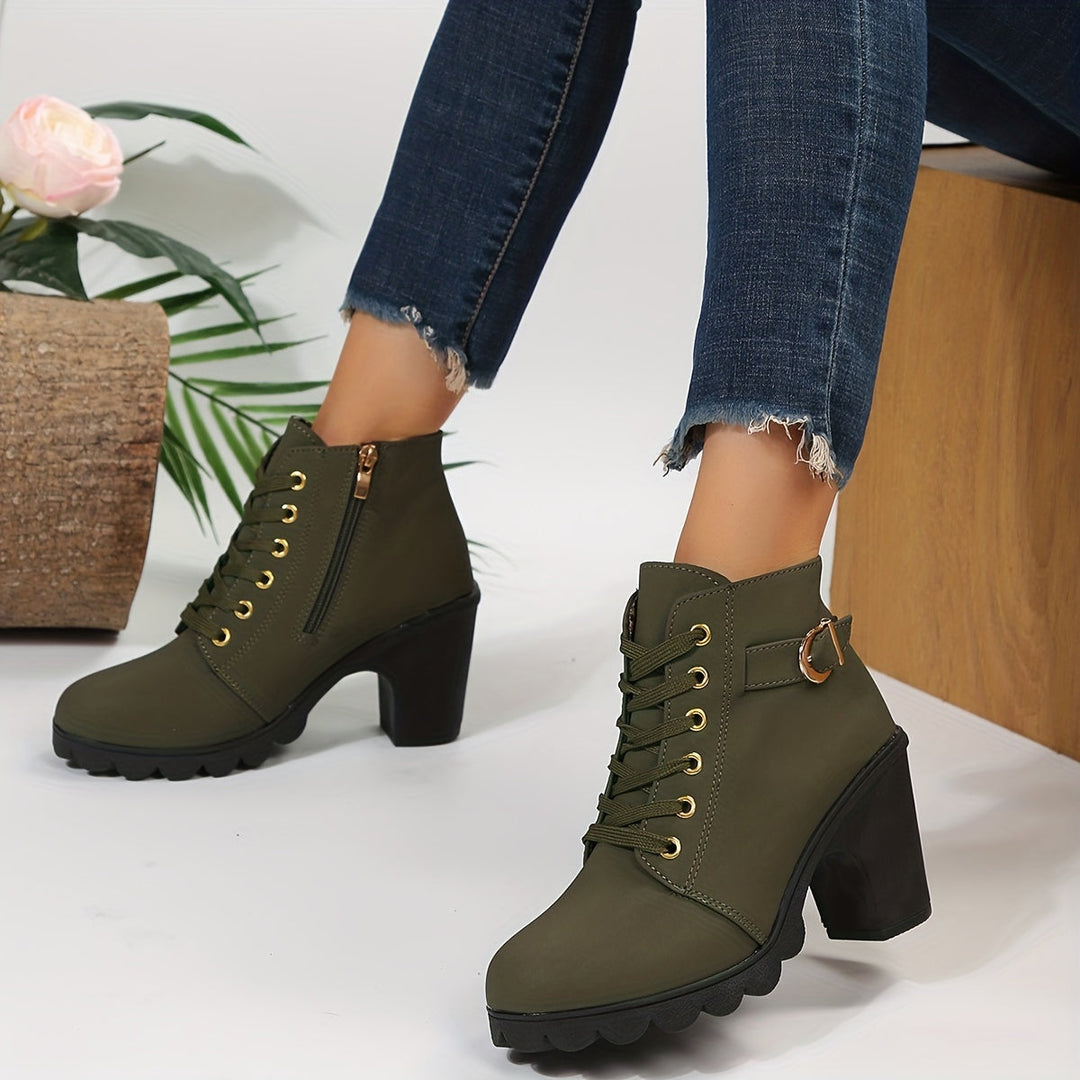 Mia™ | Elegant Heeled Ankle Boots for Every Occasion
