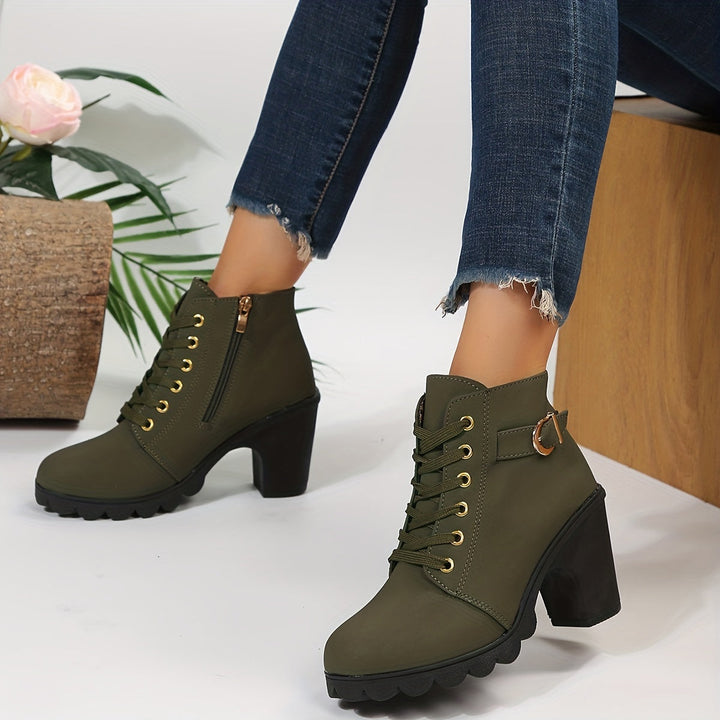 Mia™ | Elegant Heeled Ankle Boots for Every Occasion