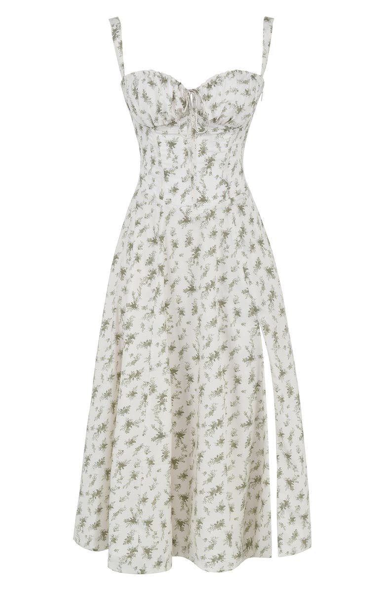 Honora - Bustier dress with waist shaping