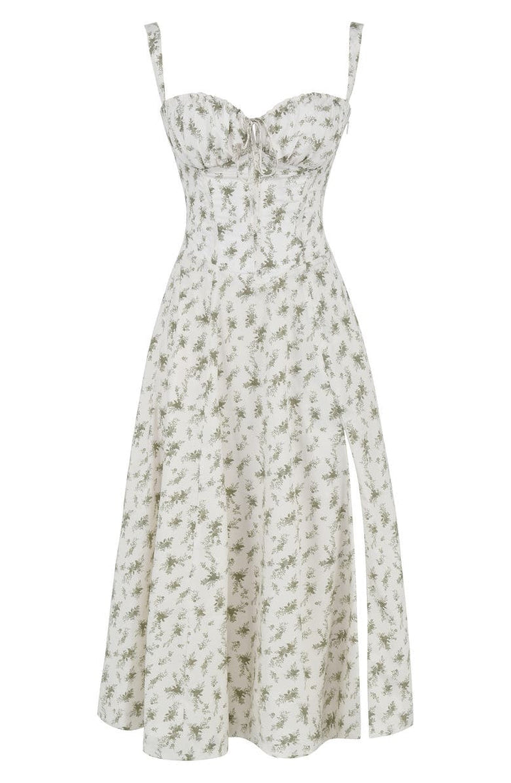 Honora - Bustier dress with waist shaping