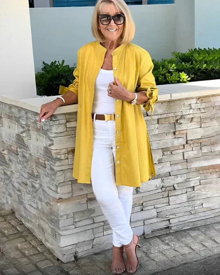 CHERISH - COTTON AND LINEN SHIRT
