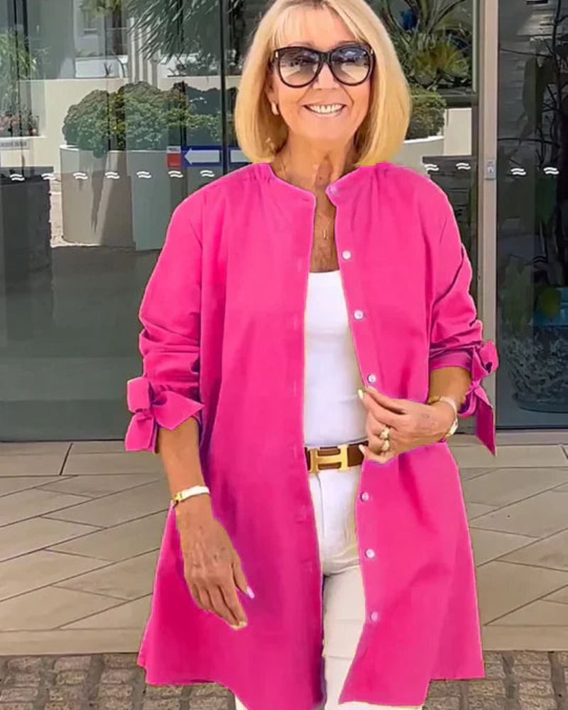 CHERISH - COTTON AND LINEN SHIRT