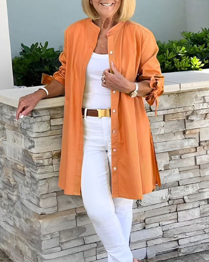 CHERISH - COTTON AND LINEN SHIRT
