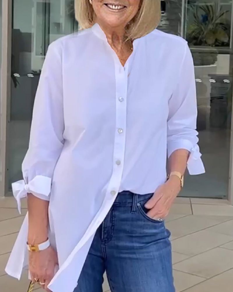 CHERISH - COTTON AND LINEN SHIRT