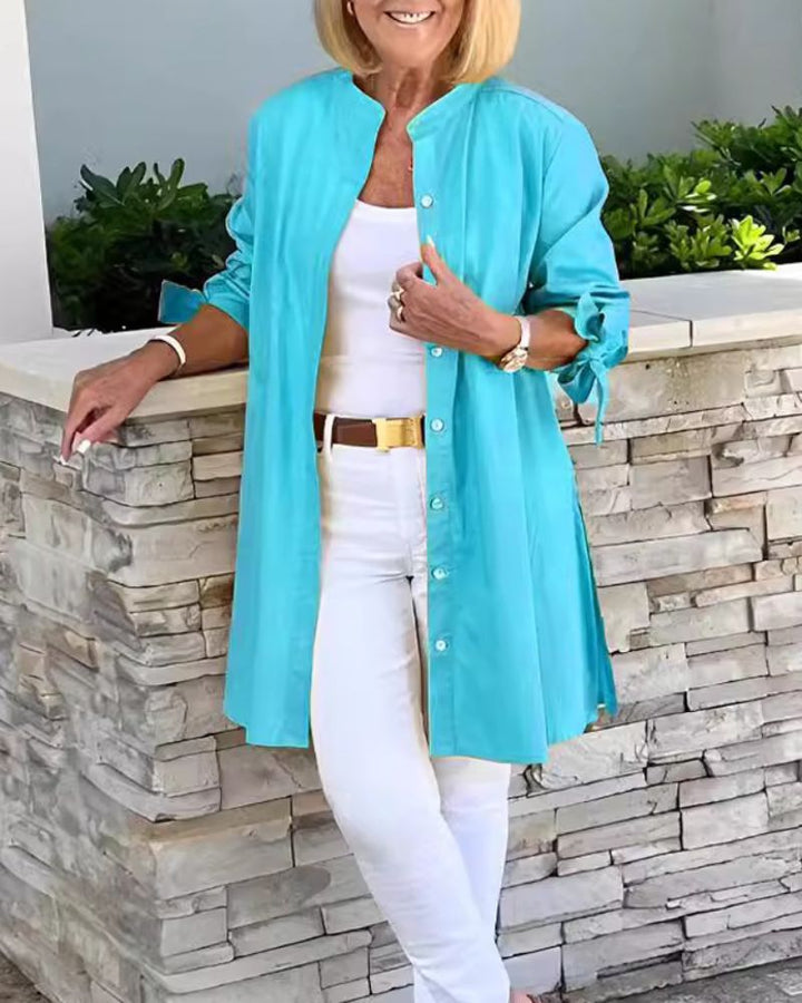 CHERISH - COTTON AND LINEN SHIRT