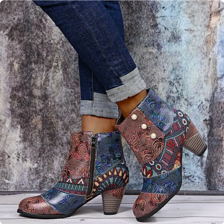 Harper™ | Stylish Waterproof Ethnic Boots