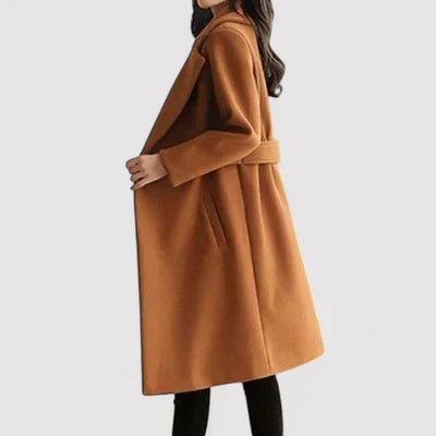 Talia | Belted Elegance Coat