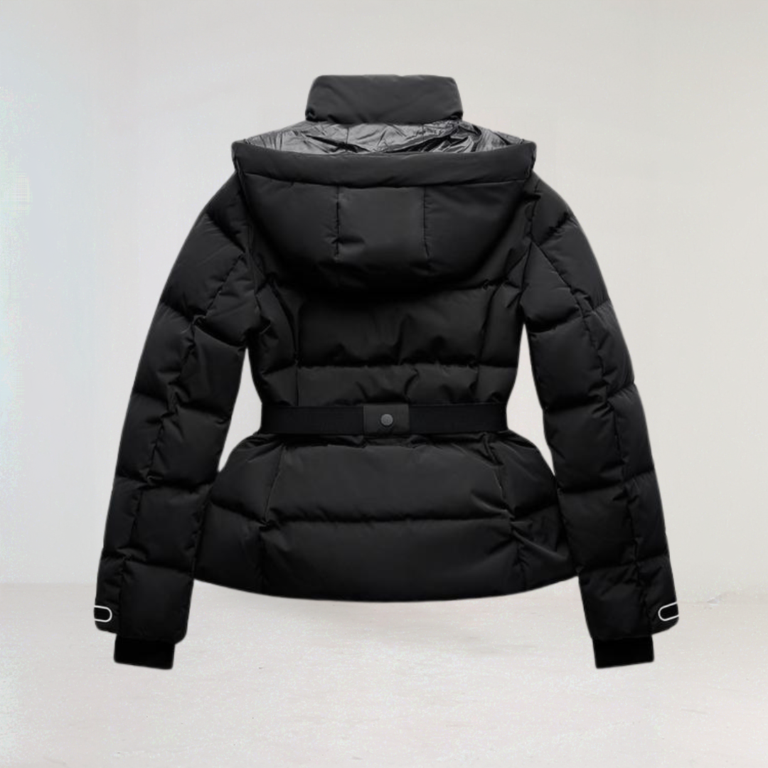 Premium Insulated Black Ski Jacket