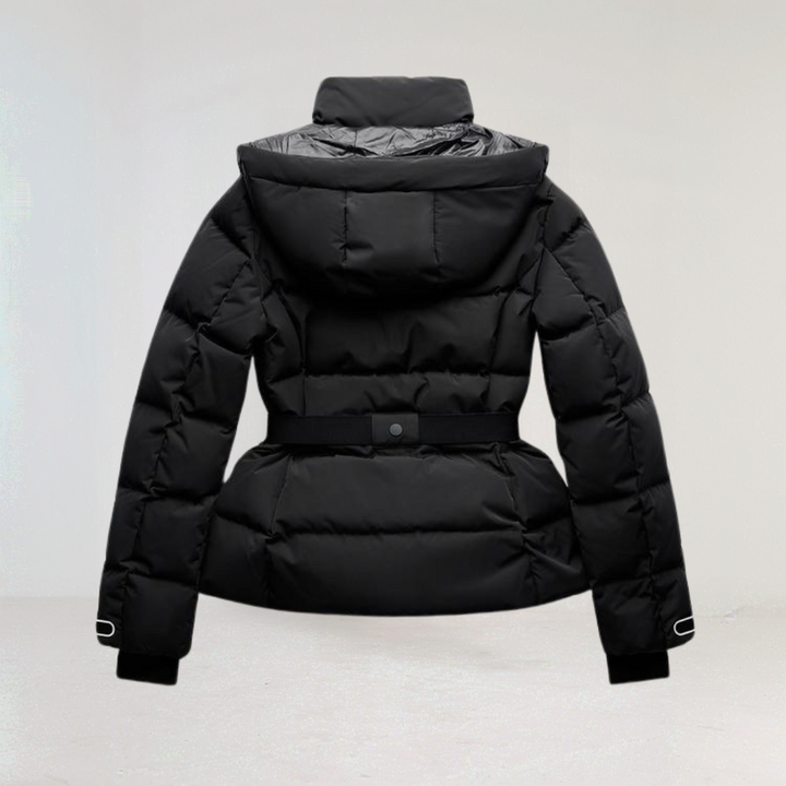 Premium Insulated Black Ski Jacket
