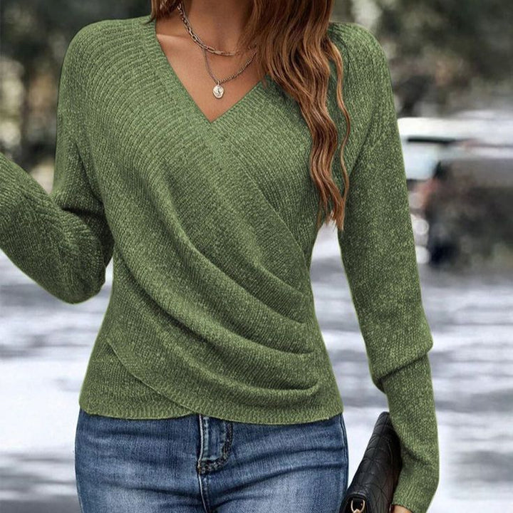 Charlotte | Plain V-Neck Sweater