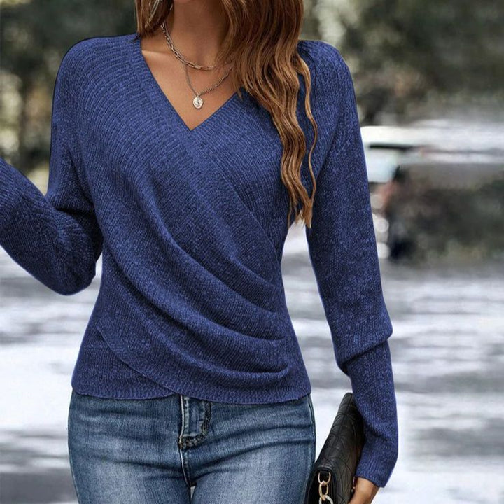 Charlotte | Plain V-Neck Sweater