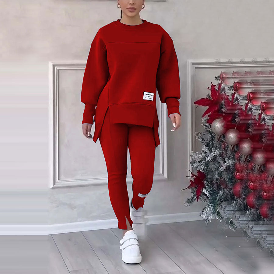CHARLENE | Casual women's sweatshirt and leggings set