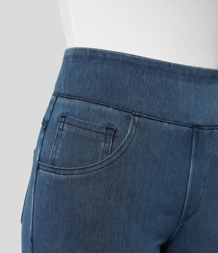 Evie | Comfy Elastic High-Waisted Pants
