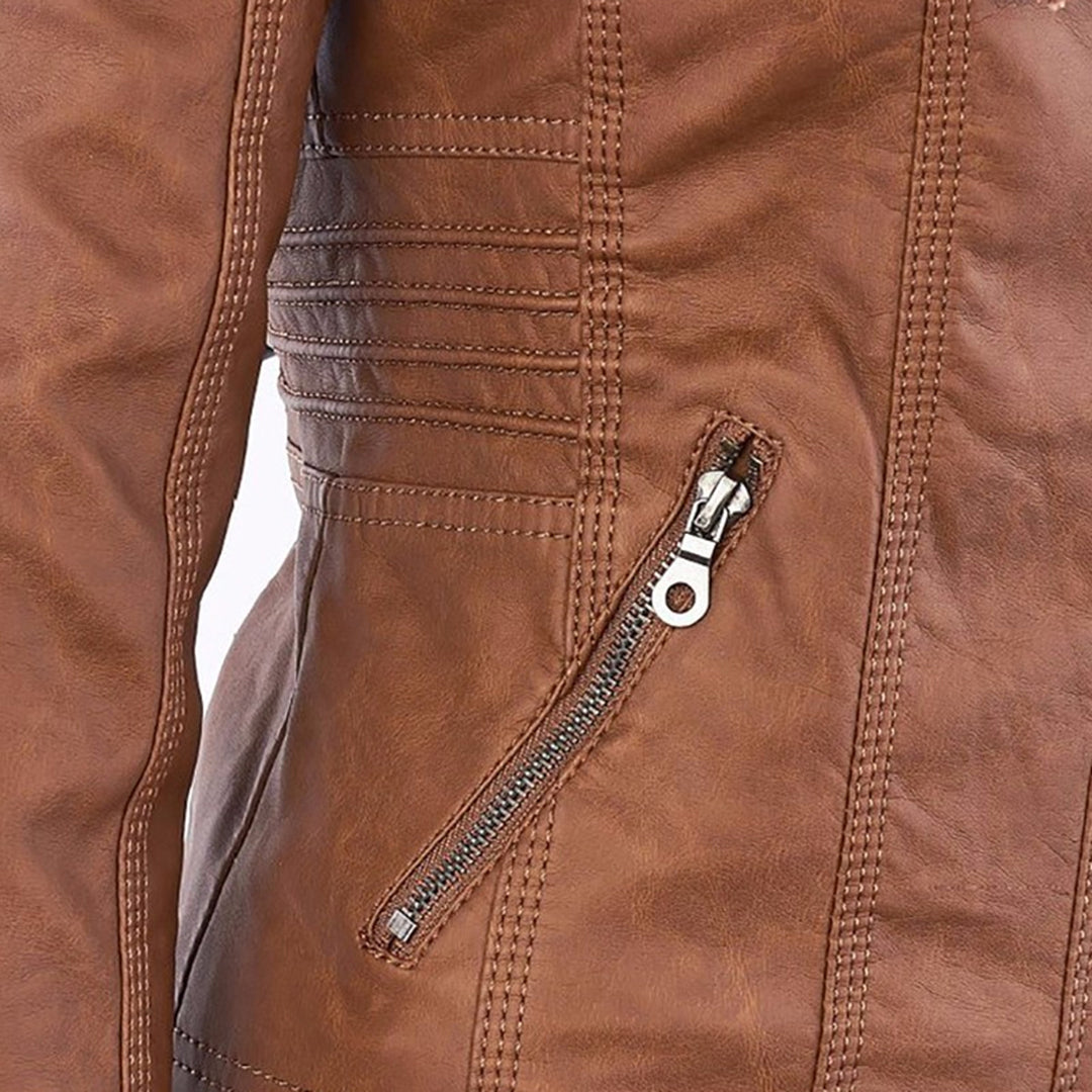 Women's Jacket with Detachable Hood