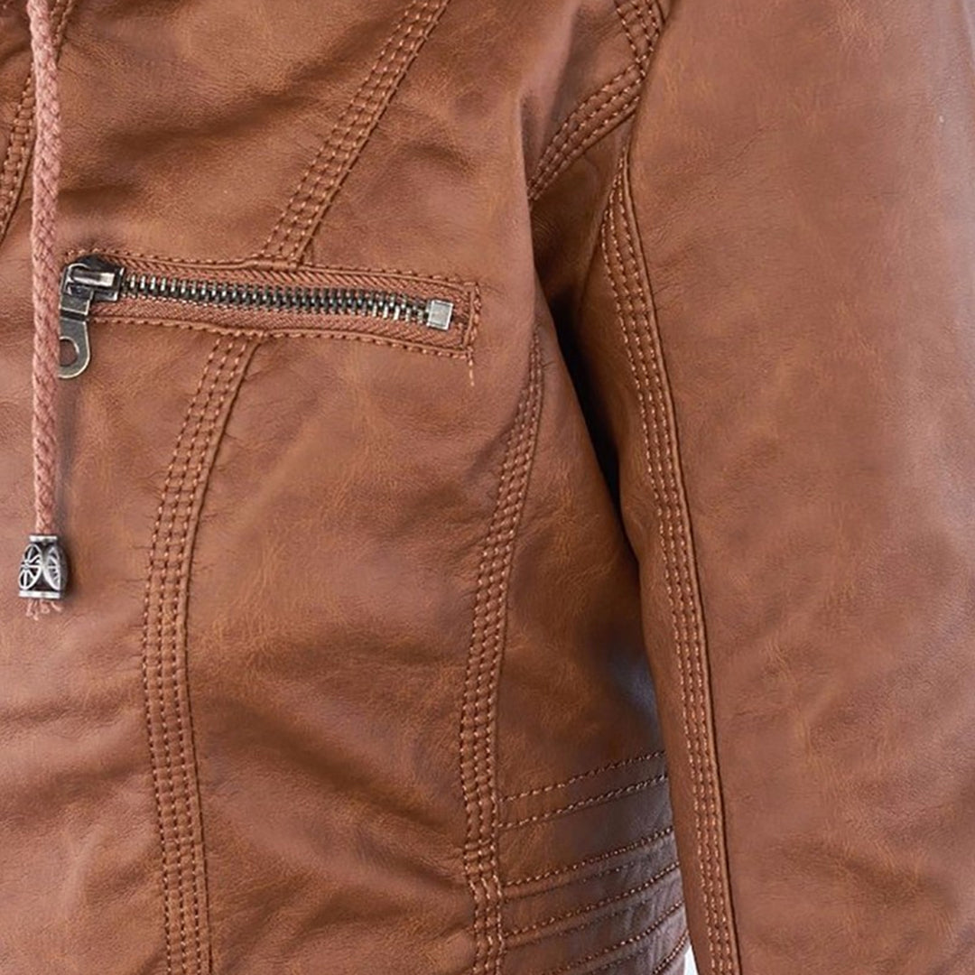 Women's Jacket with Detachable Hood