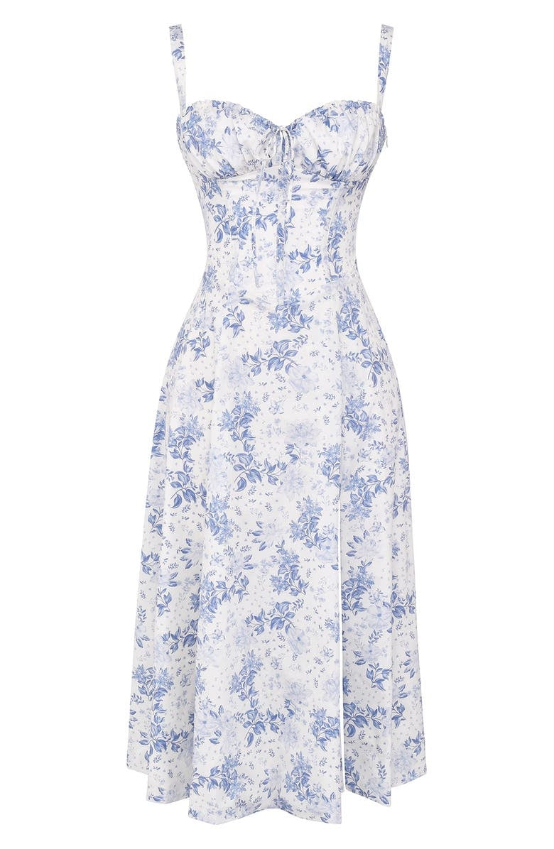 Honora - Bustier dress with waist shaping