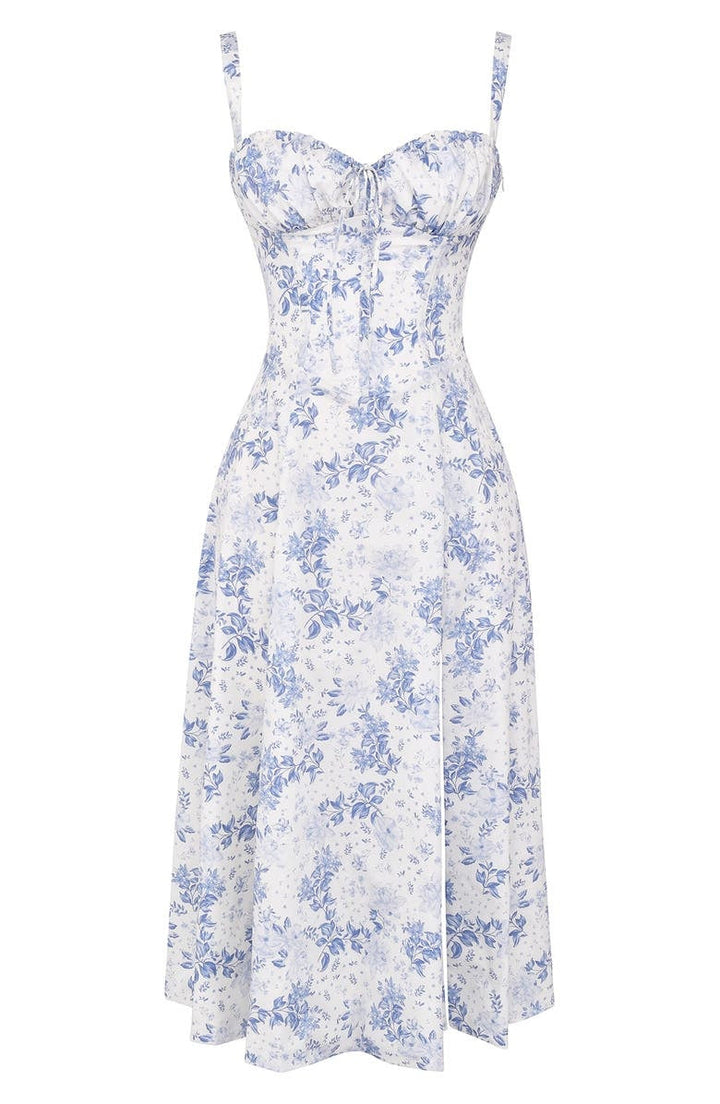 Honora - Bustier dress with waist shaping