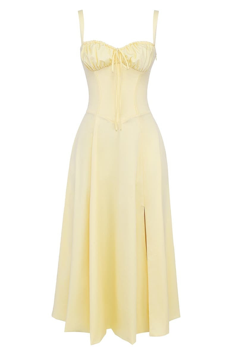 Honora - Bustier dress with waist shaping