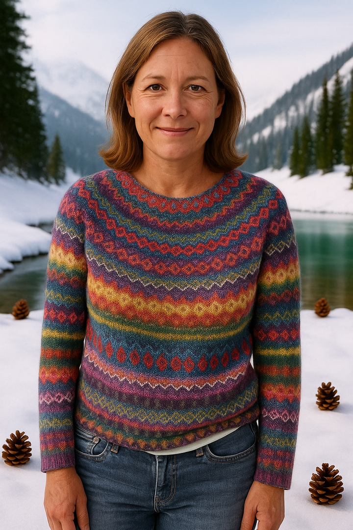 INDIE | RETRO ICELANDIC SWEATER