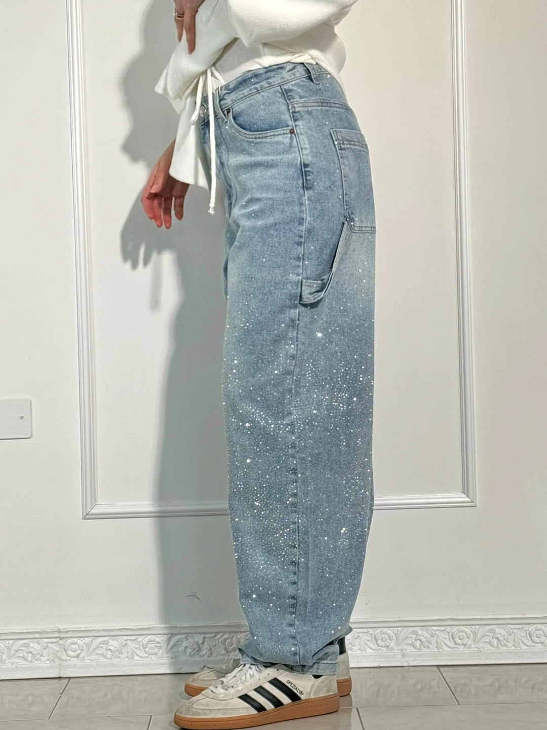 Violette - High-Waisted Wide-Leg Pants