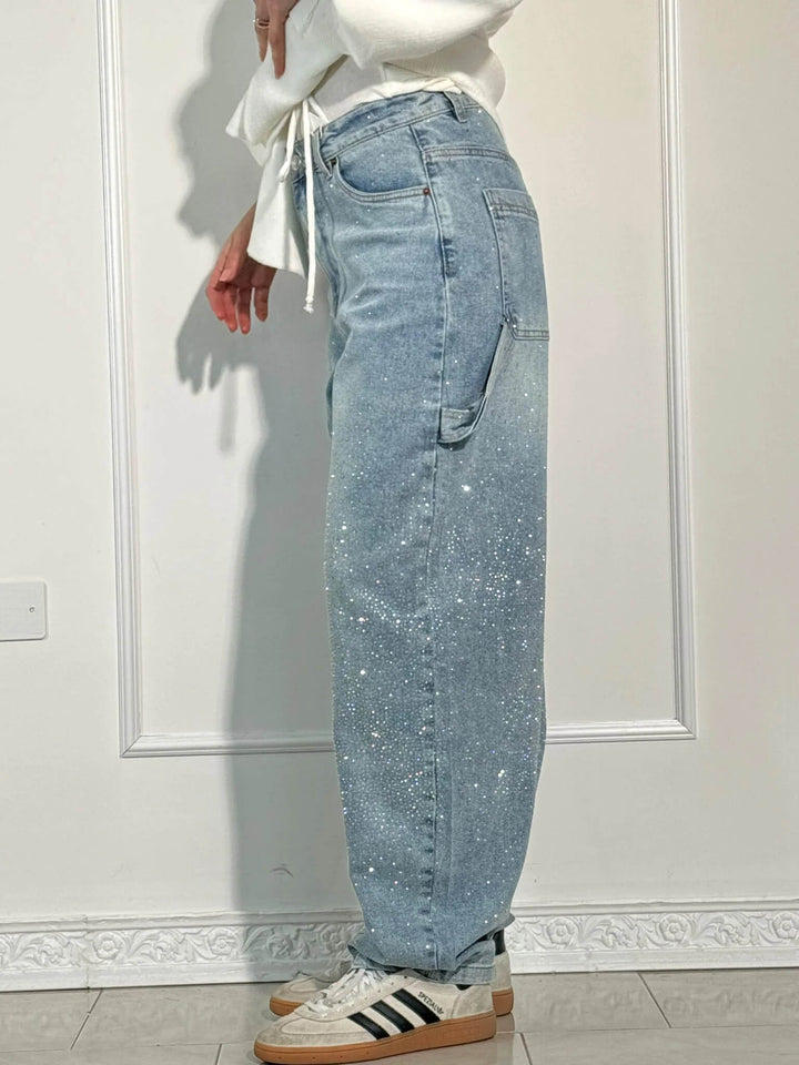 Violette - High-Waisted Wide-Leg Pants