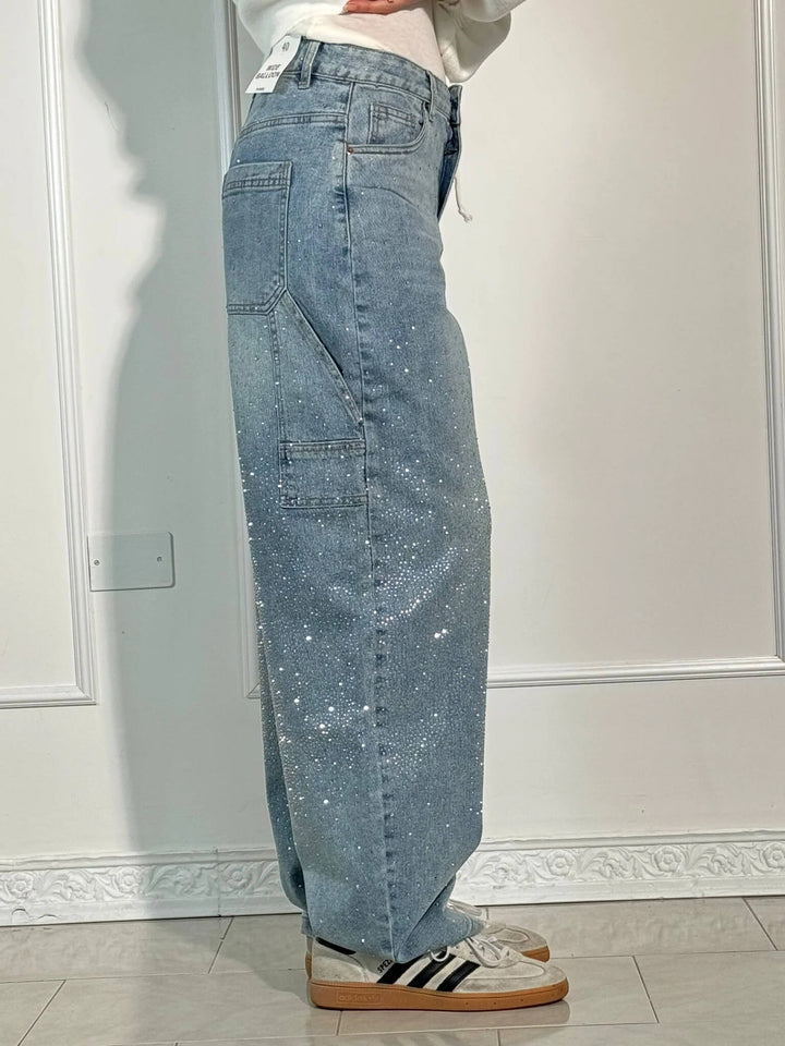 Violette - High-Waisted Wide-Leg Pants