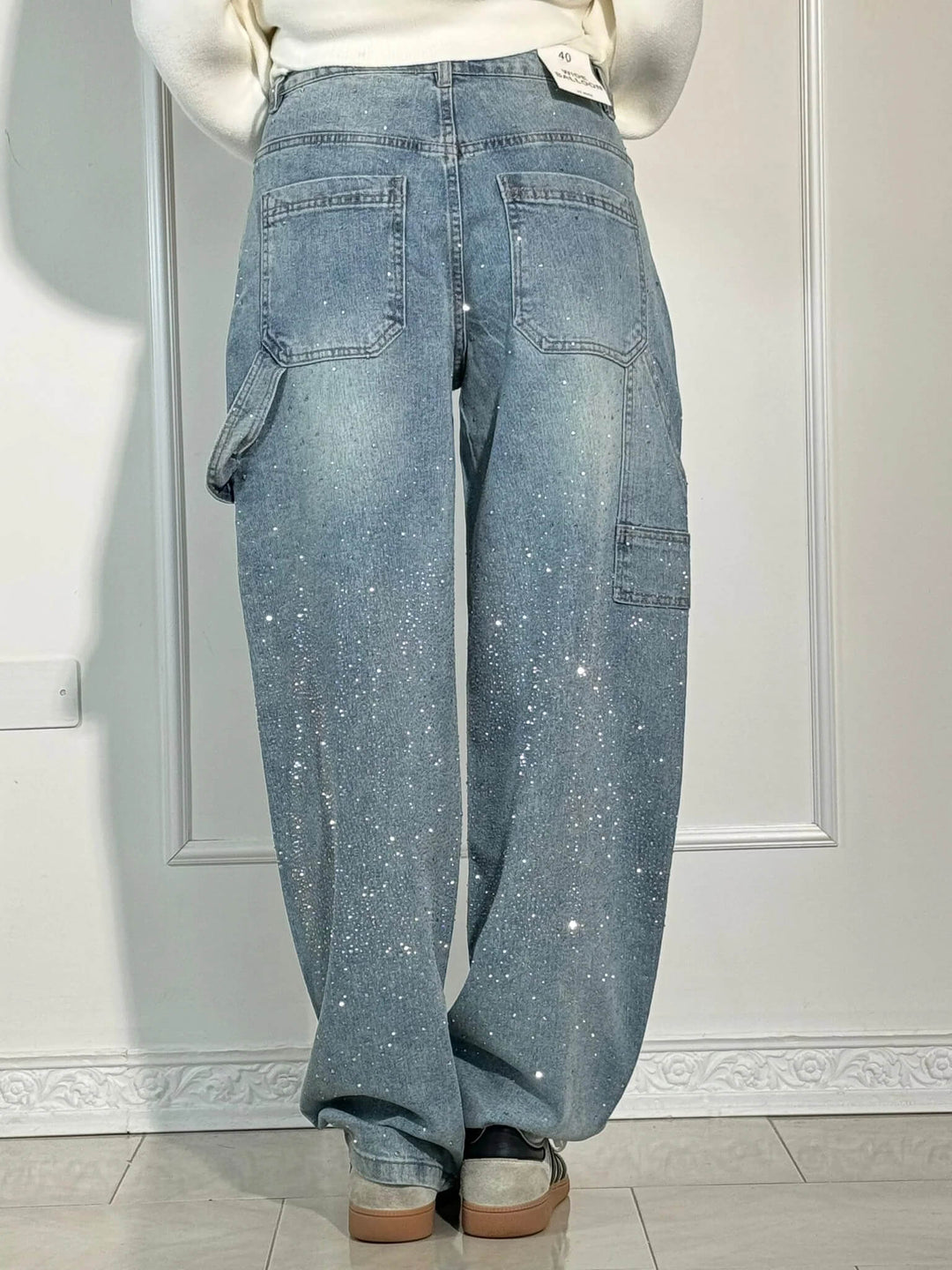Violette - High-Waisted Wide-Leg Pants