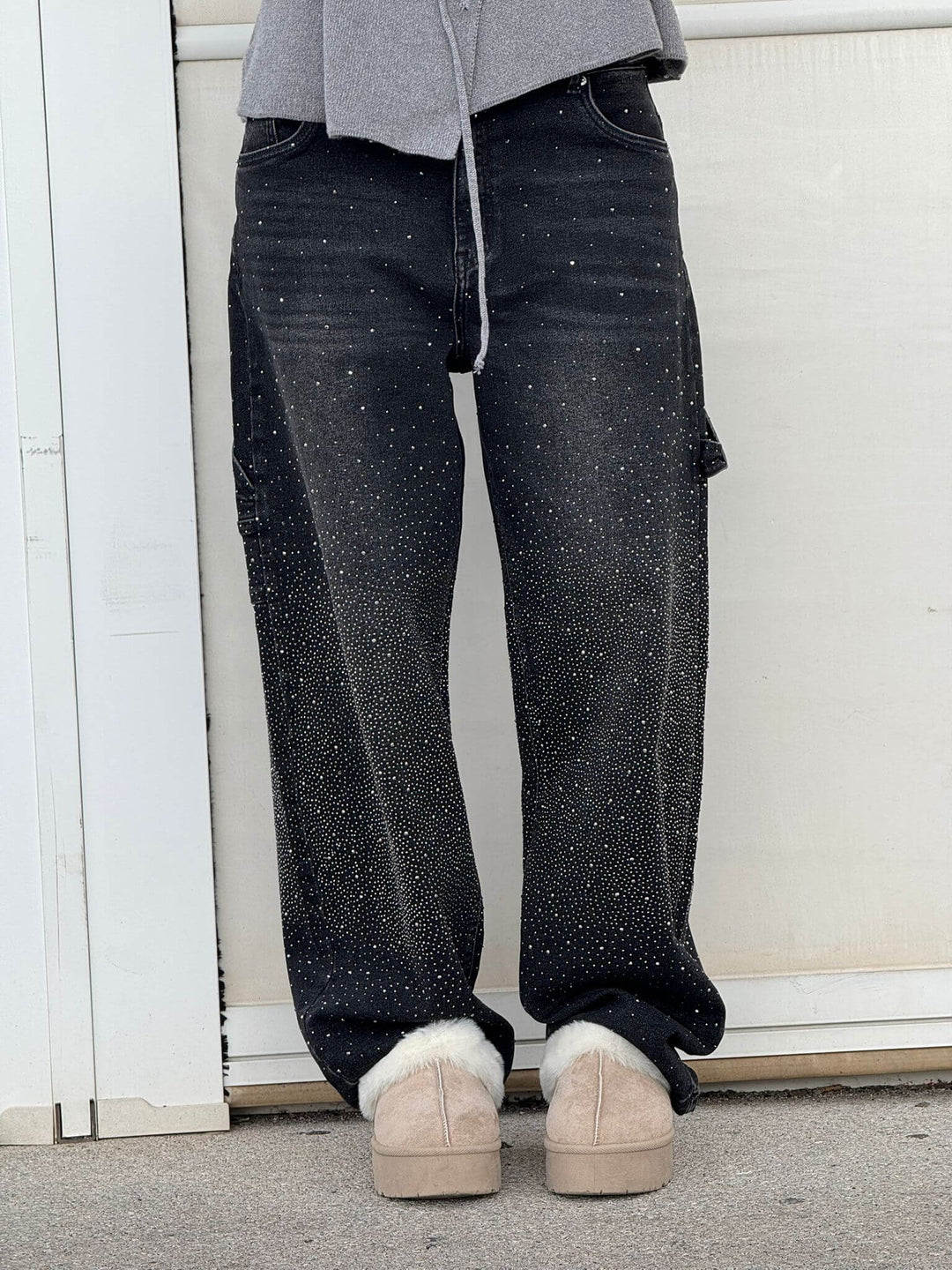 Violette - High-Waisted Wide-Leg Pants