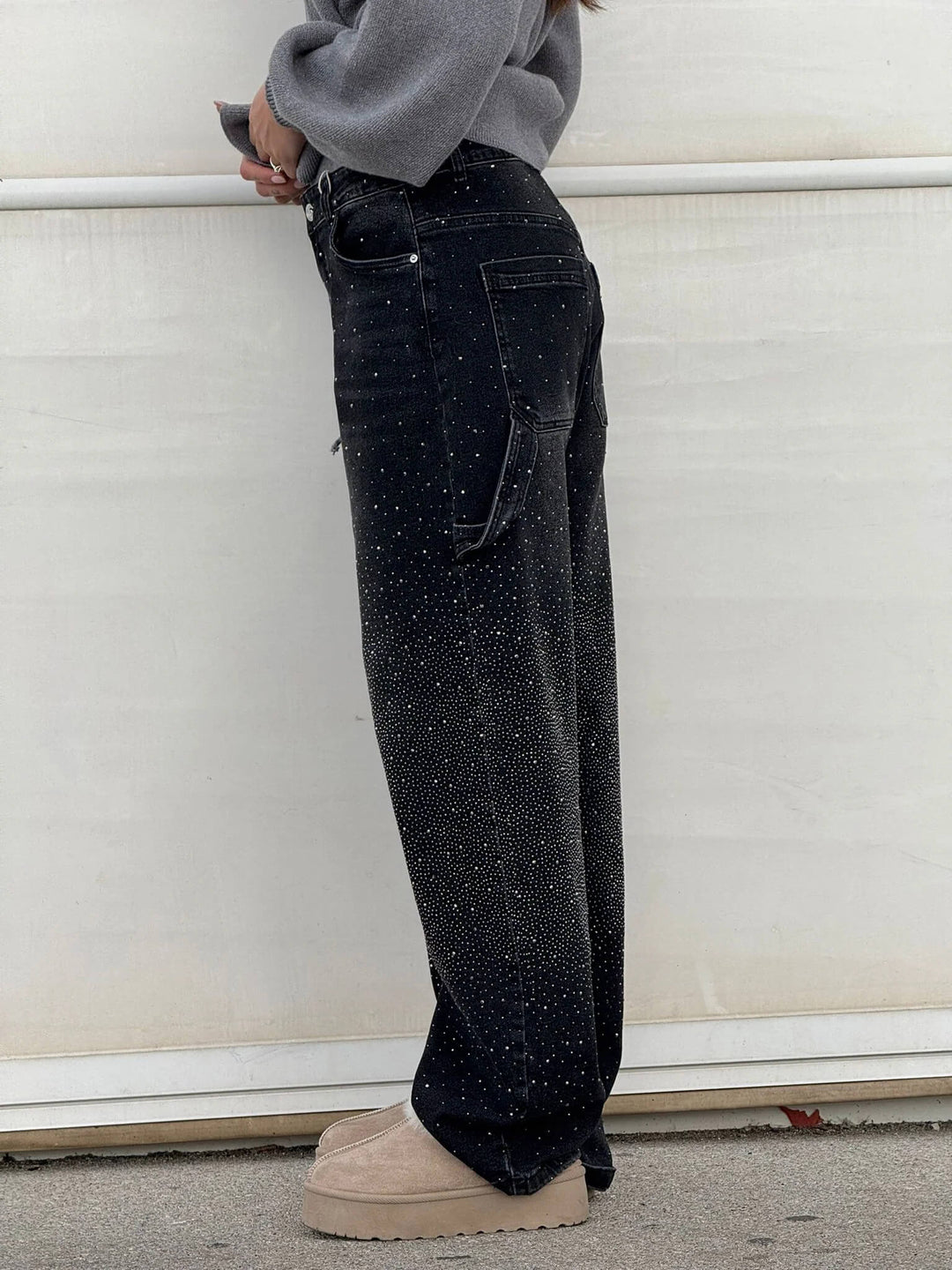 Violette - High-Waisted Wide-Leg Pants