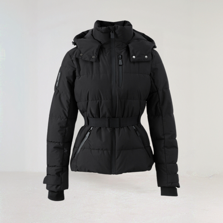 Premium Insulated Black Ski Jacket