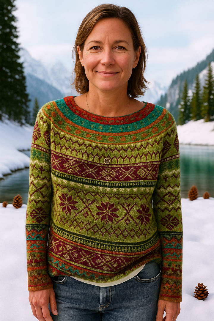 LOLA | RETRO ICELANDIC SWEATER