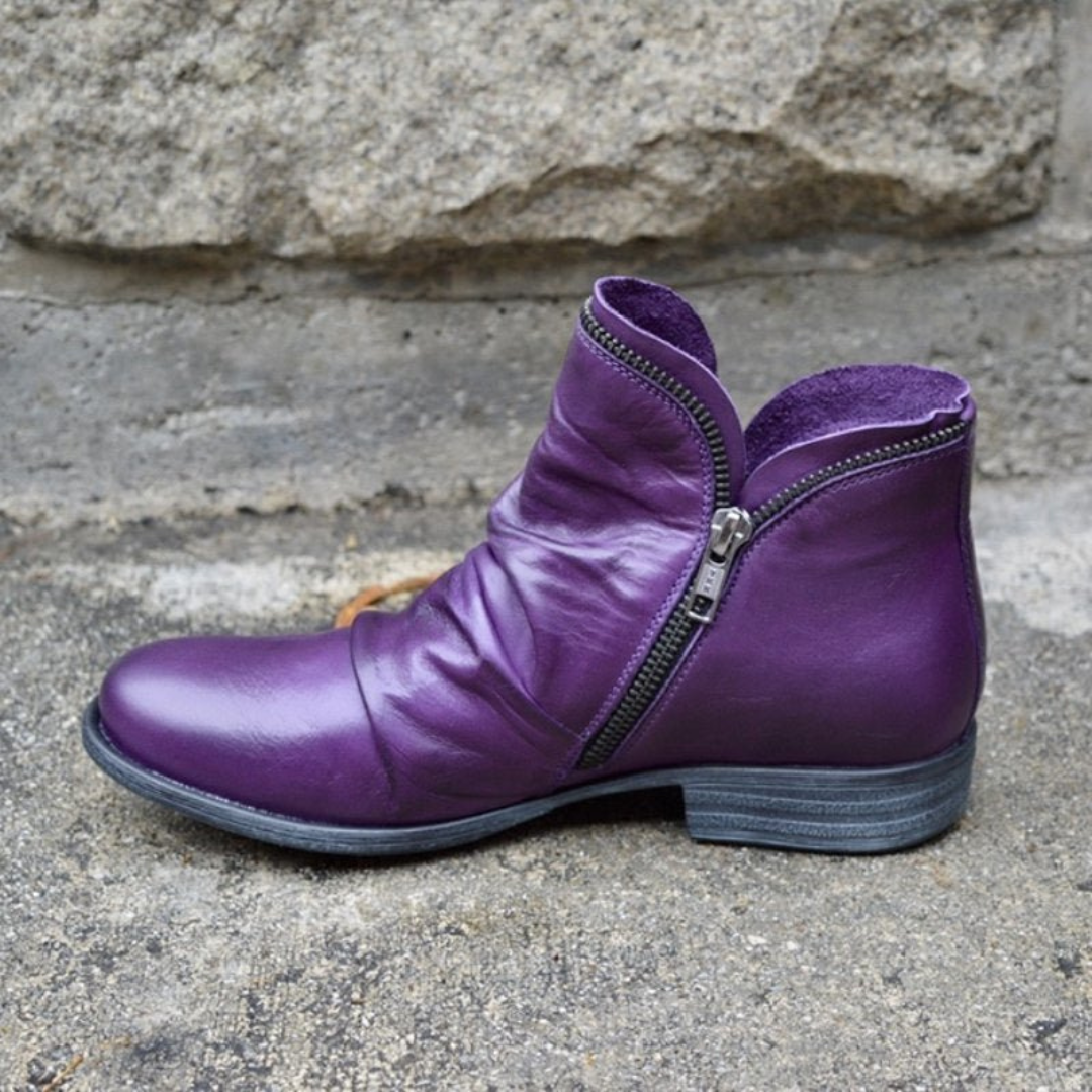 Charlotte™ | Stylish Comfort Ankle Boots for Every Adventure