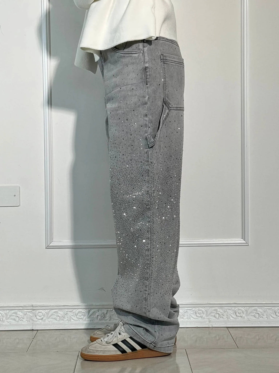 Violette - High-Waisted Wide-Leg Pants